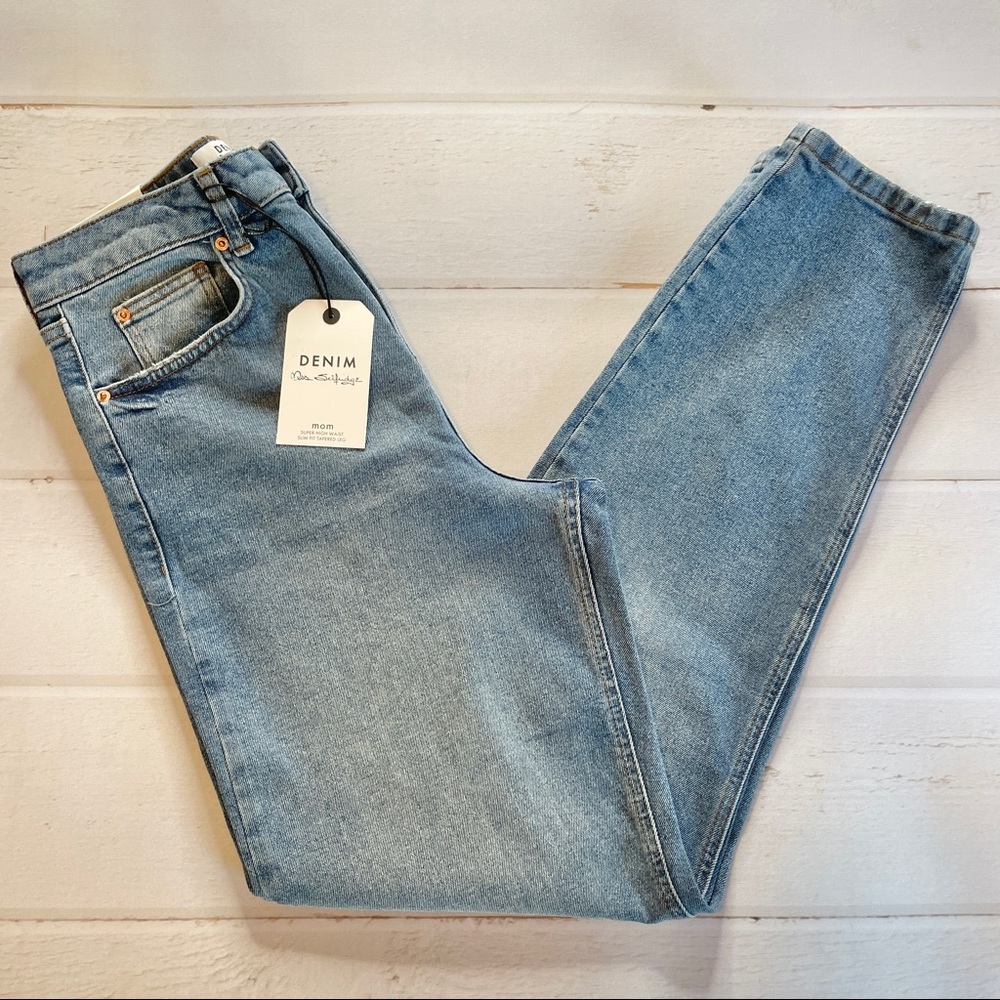 NWT - Miss Selfridge - Women’s High Waisted Mom Jeans